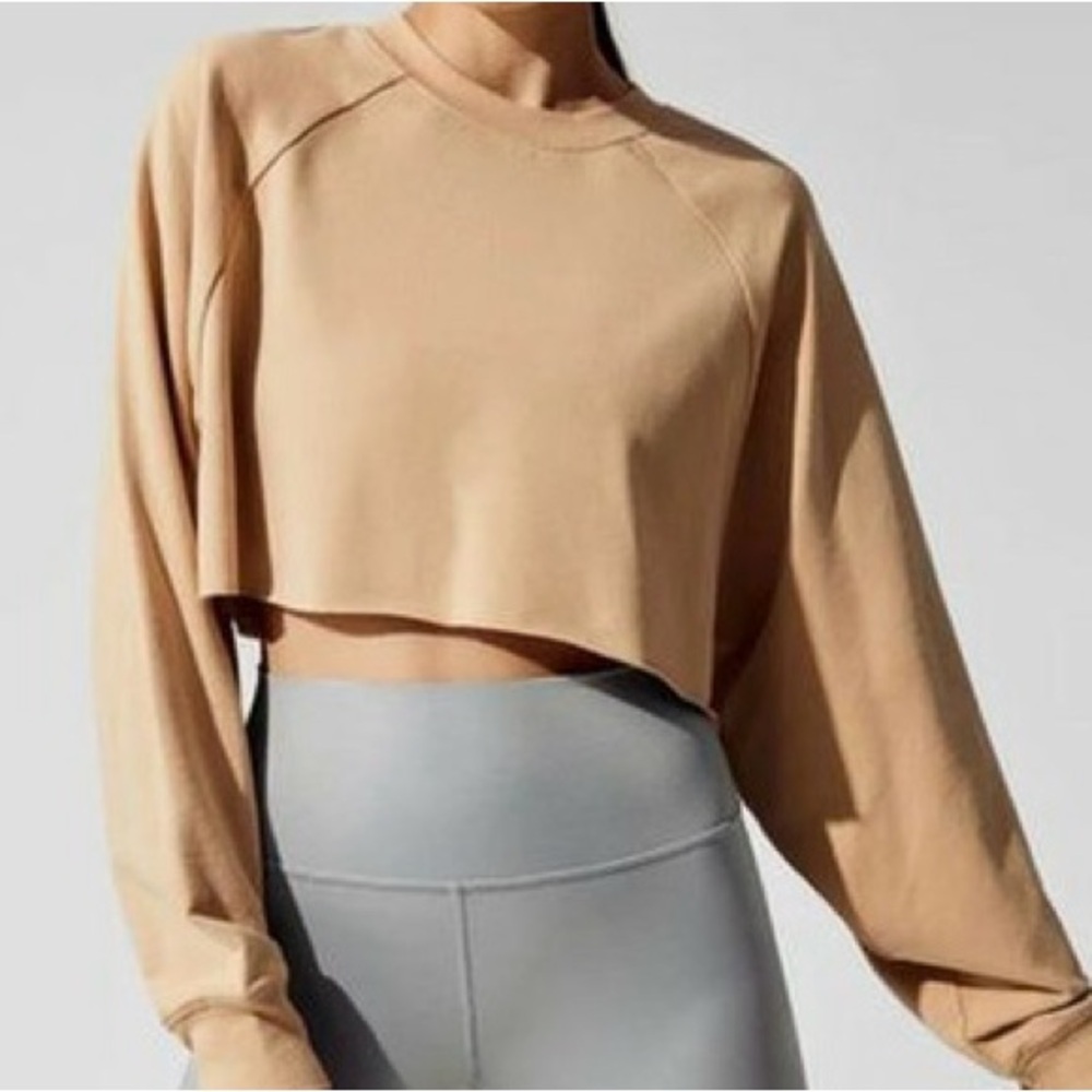 Alo Yoga double take cropped pullover